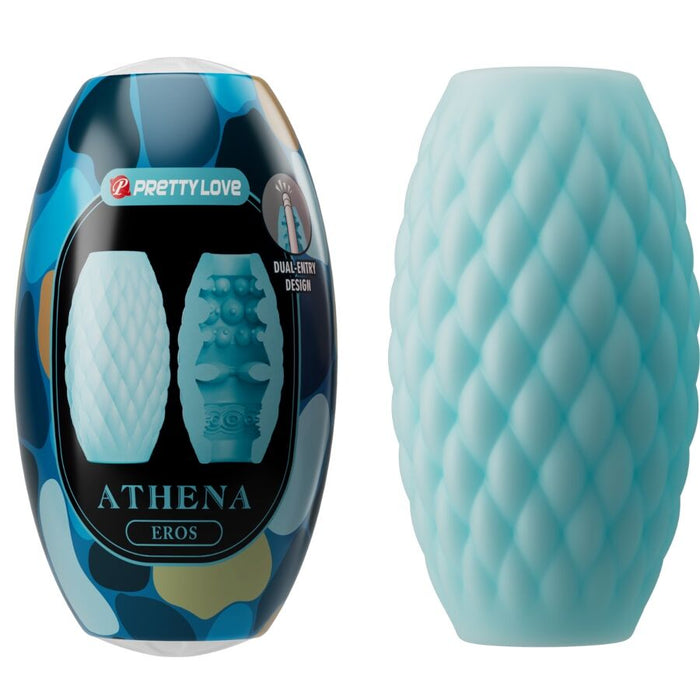Pretty Love - Athena Eros Masturbateur Masculin en Silicone Bleu Ciel