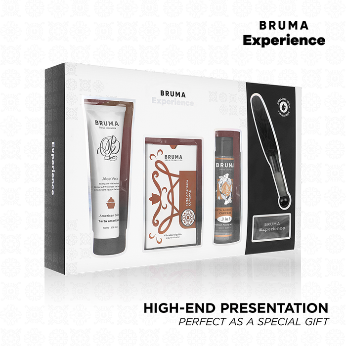 Bruma Xperience - Kit de Tentation Douce Vibro-Orgasmique Gâteau Américain