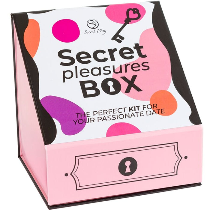 Secret Play - Coffret Plaisirs pour Couples : Dés + Bullet Vibrant + Stylo Plume