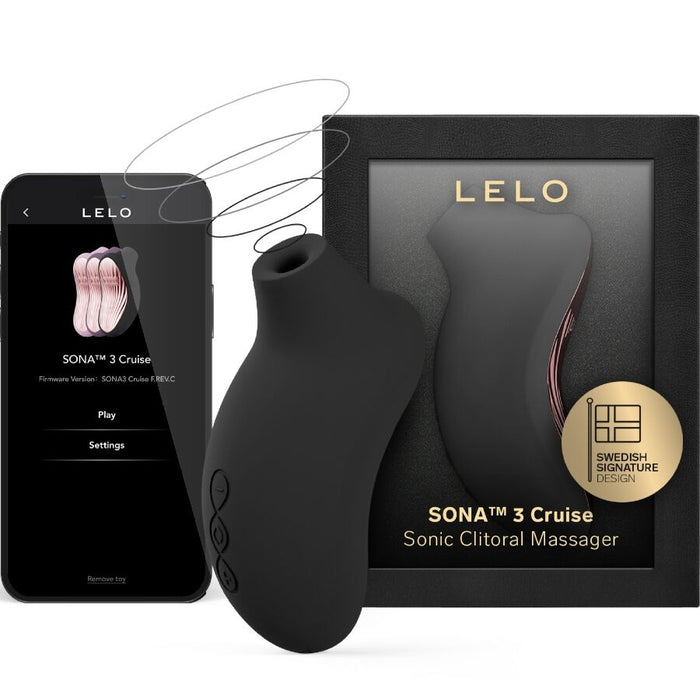 LELO - Sona 3 Cruise Masseur Clitoridien Sonique Noir